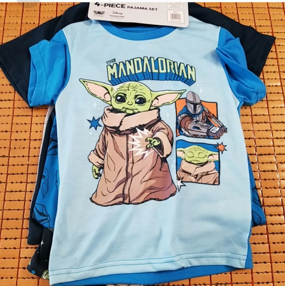 StarWars pajama set 4 piece set new shorts pants shirts